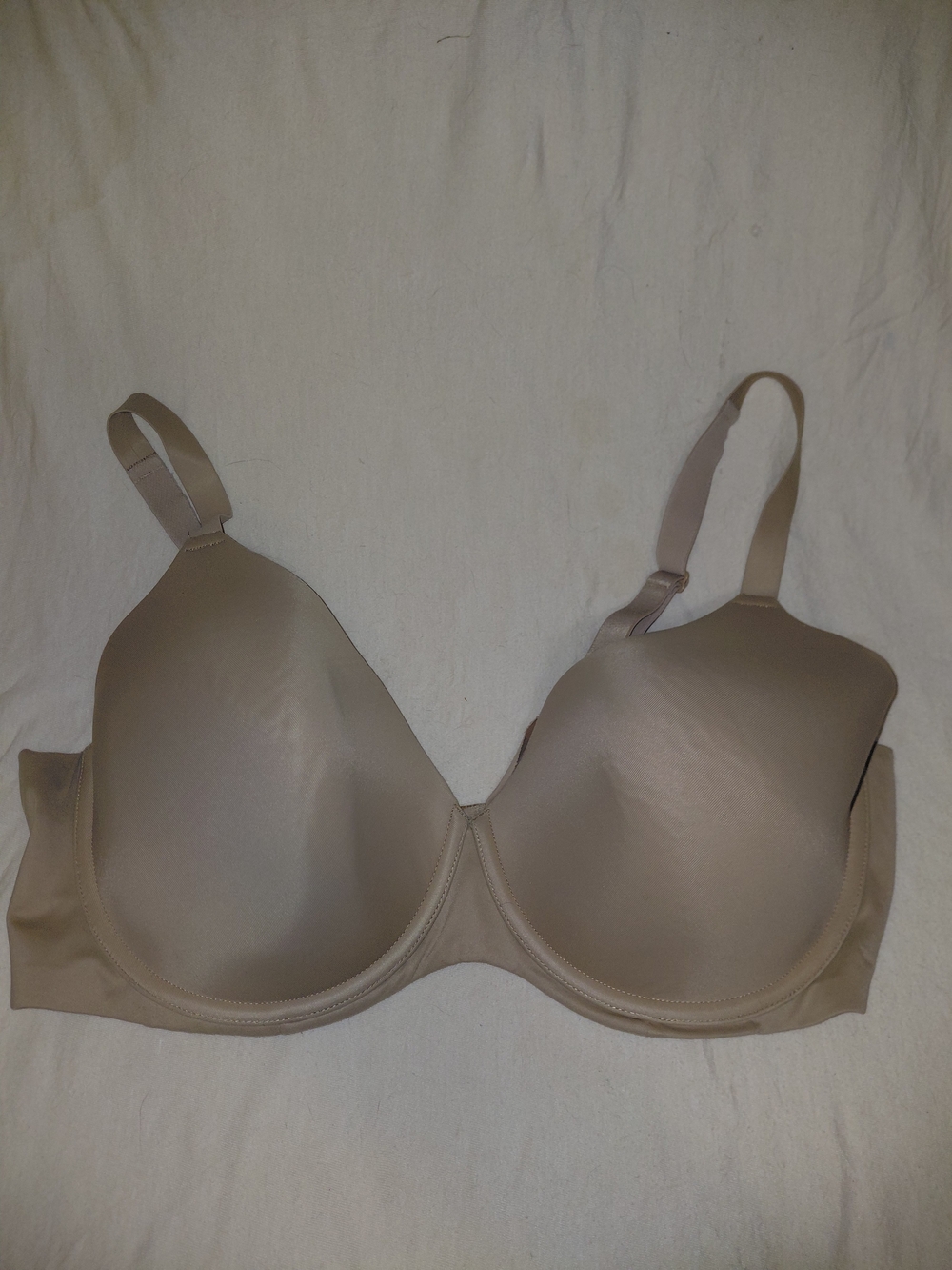 Ambrielle Everyday Full Coverage Light Beige Bra 40DD
